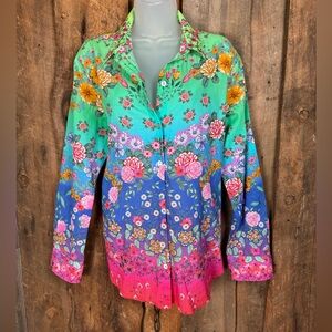 Johnny Was Cotton Blouse - Size Medium